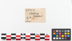 Etiketten zu Bronzering (NHMW-PRAE-023724)